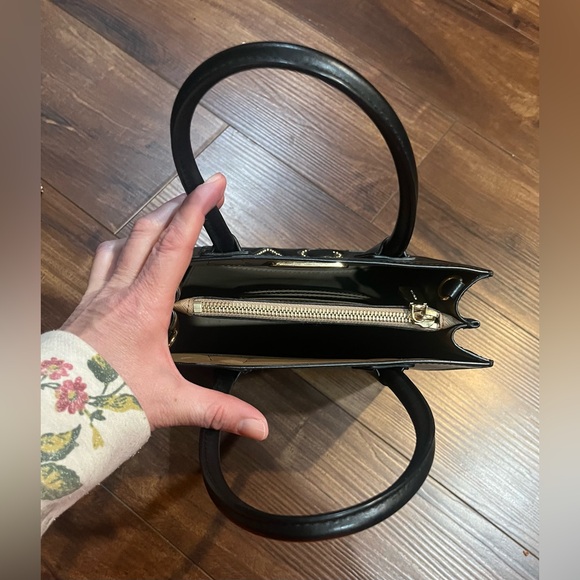 Michael Kors Black LOVE Mercer Tote Bag - Small - Picture 8 of 12